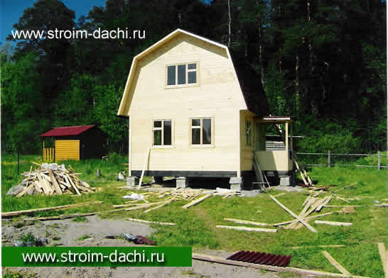 садовый домик под ключ 5 x 5 садовый домик под ключ 5 x 5